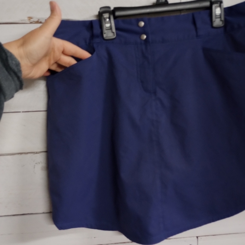Adidas Women’s Navy Blue Casual Shorts - Picture 5 of 16